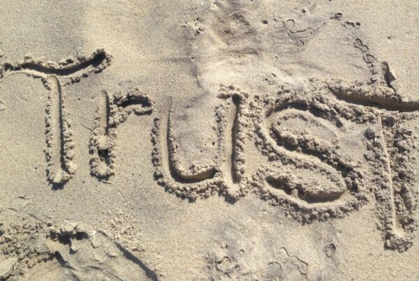 Customer Trust in AI: Written in the Sand